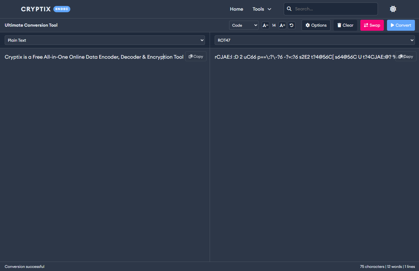 Online Data Encoder & Decoder Tool